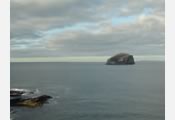 The Bass rock in the sea of East Lothian